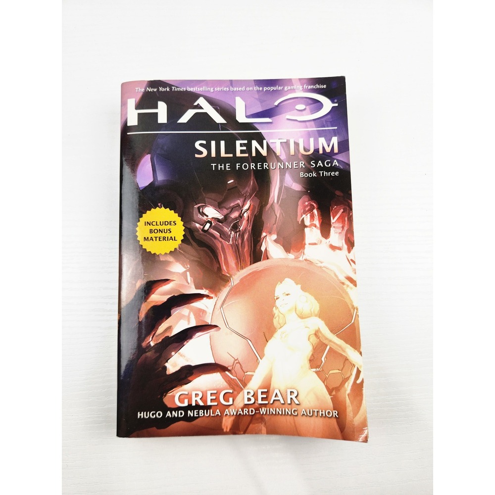 Halo Silentium The Forerunner Saga Book 3 Greg Bear 2013 Paperback First Edition